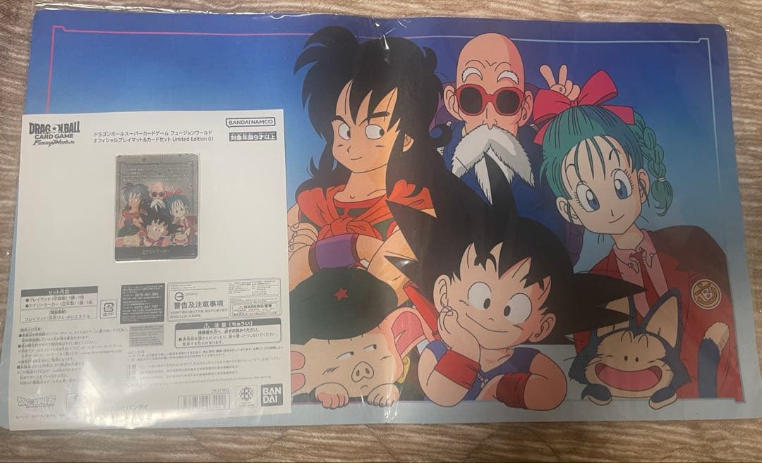 【新品】DBFW オフィシャル プレイマット　エナジーマーカー付